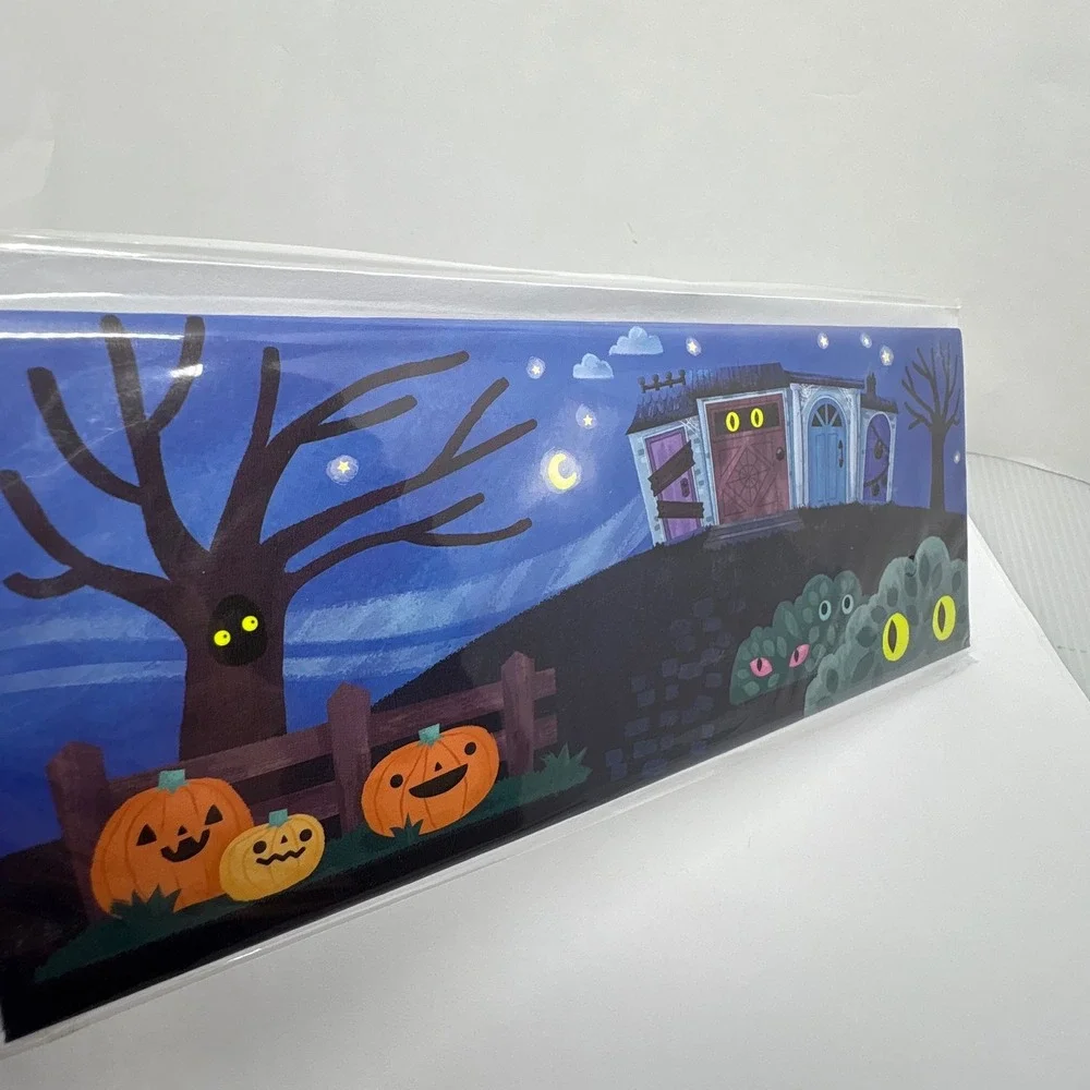 Up With Paper Haunted Monsters Halloween‎ Panoramics Pop-Up Light Up Card